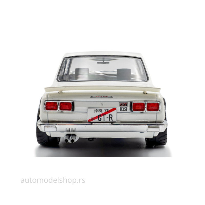 Nissan Skyline (C10) Hakosuka SOLIDO WORKS – Pearl White – 1970
