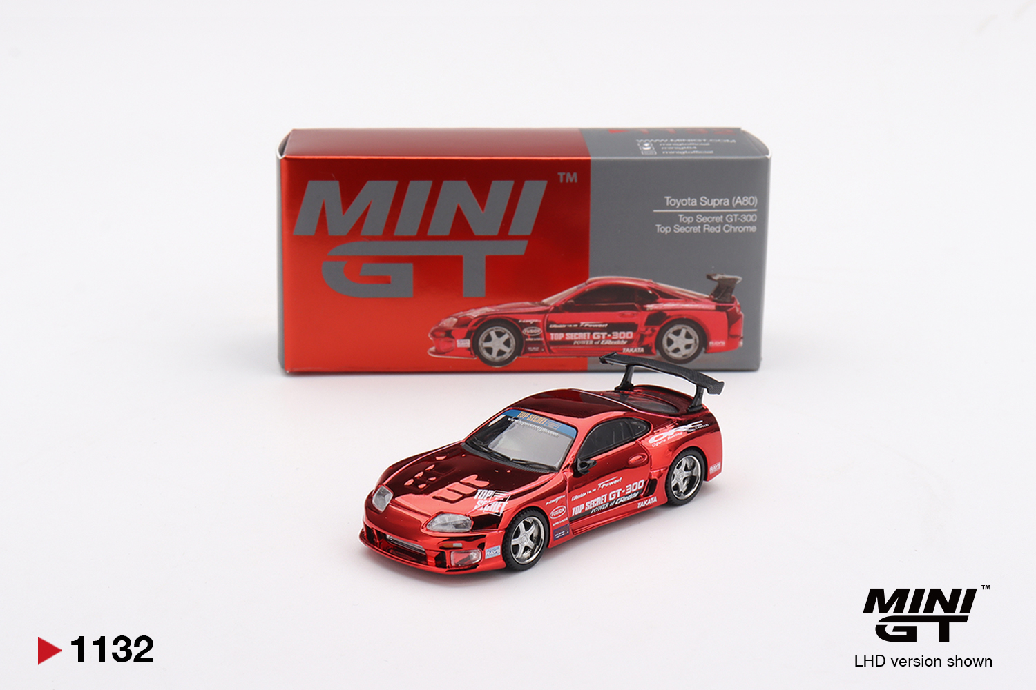 Toyota Supra (A80) Top Secret GT-300 - Red Chrome - 1994