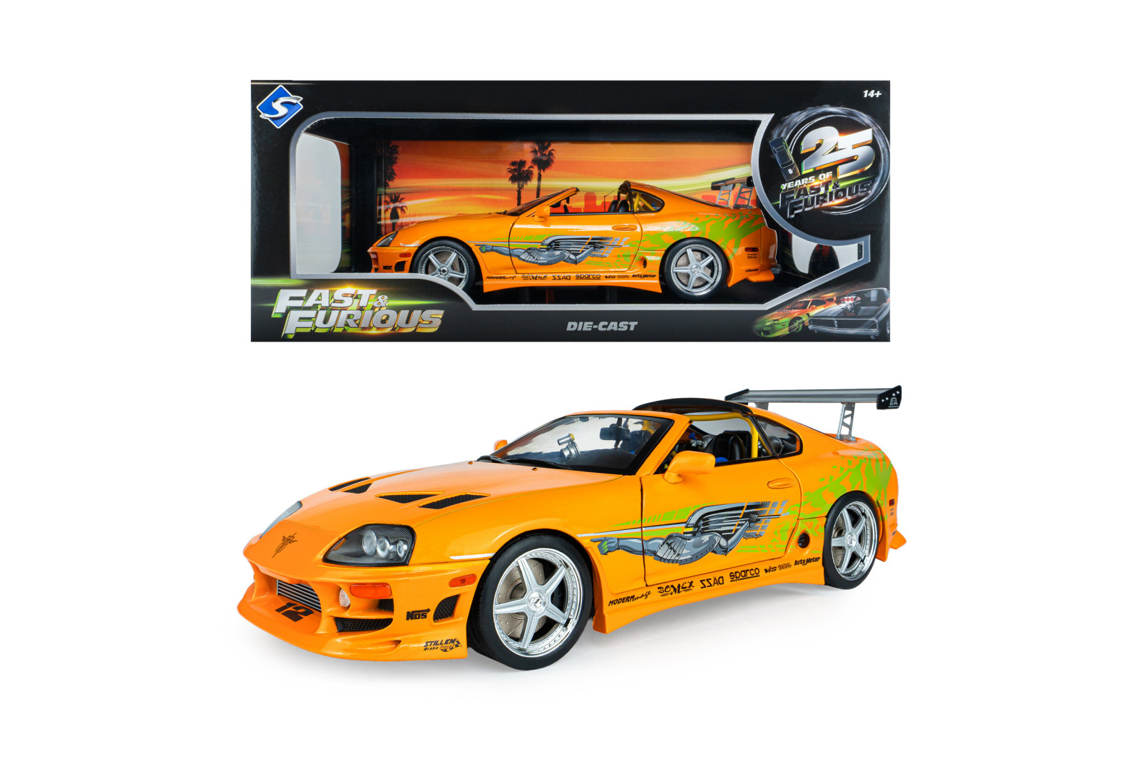 Toyota Supra Mk4 (A80) FAST AND FURIOUS 1 – BRIAN OPEN ROOF – 2001