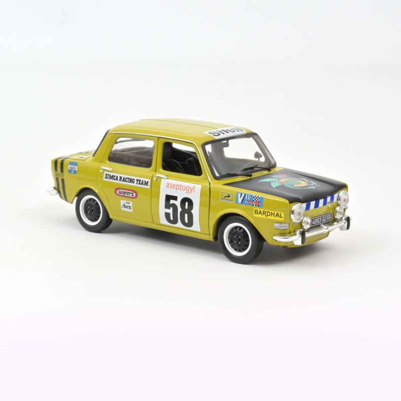 Simca 1000 Rallye 2 SRT N°58 1973 - Acide Green (Reprod 2021)