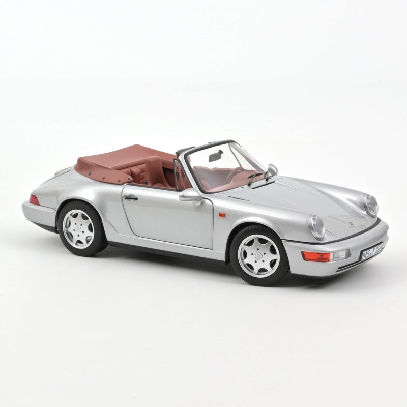 Porsche 911 Carrera 2 Cabriolet 1990 Silver