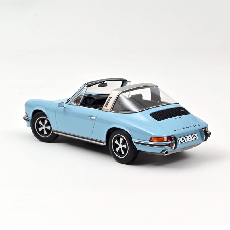 Porsche 911 S targa 1973 - Light Blue