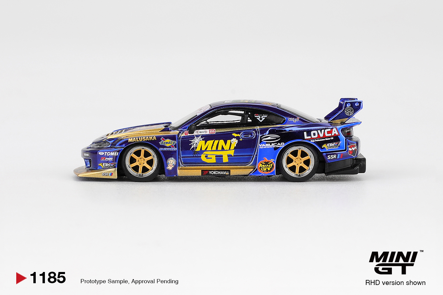 Nissan LB-Super Silhouette S15 SILVIA #555 Team MINI GT Liberty Walk 2025 Formula Drift Halloween Special
