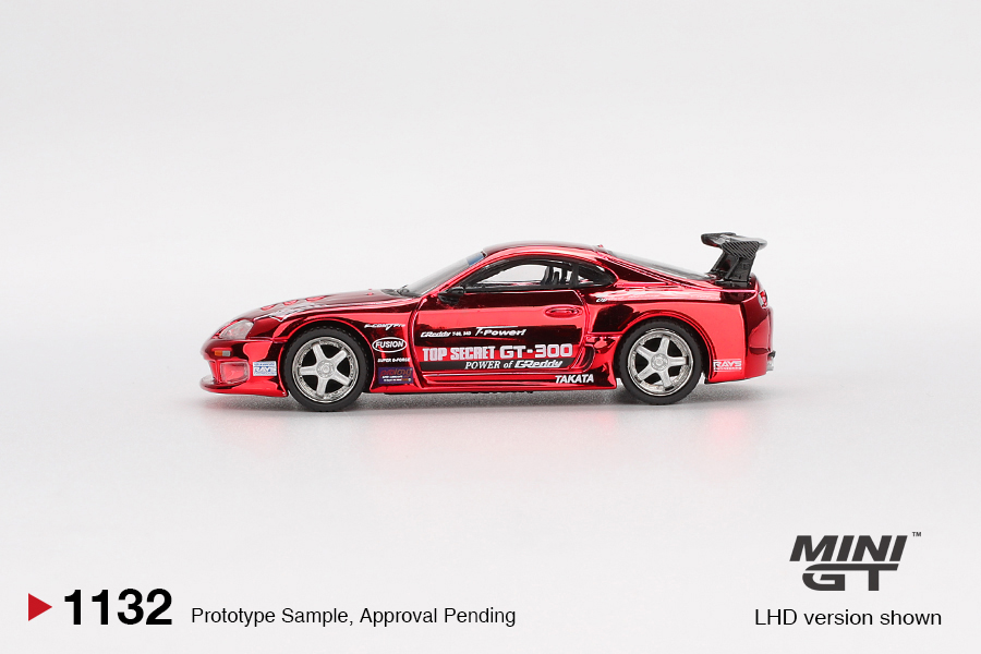 Toyota Supra (A80) Top Secret GT-300 - Red Chrome - 1994