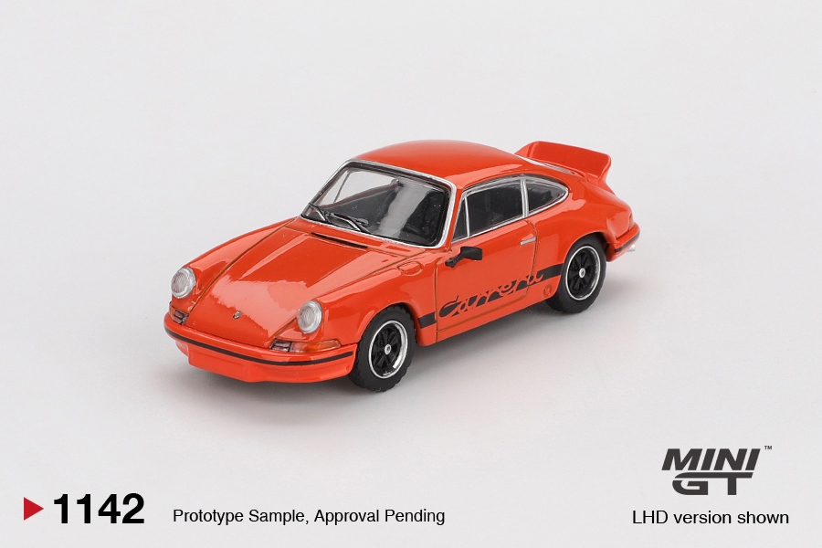 Porsche 911 Carrera RS 2.7 - Tangerine with Black Livery - 1973