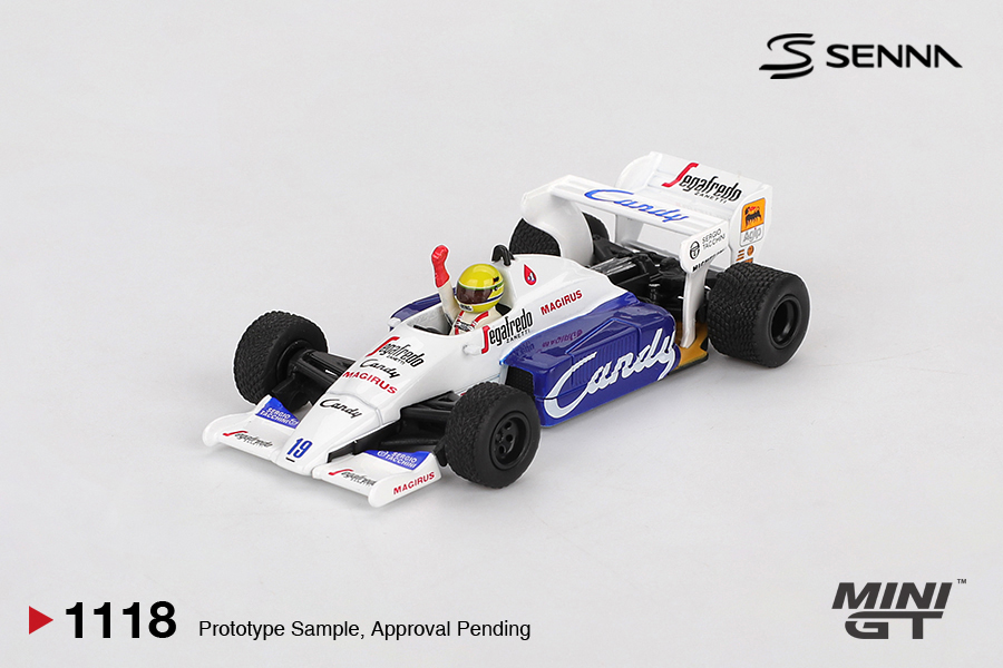 Toleman TG184 #19 Ayrton Senna - Monaco Grand Prix 2nd Place - 1984