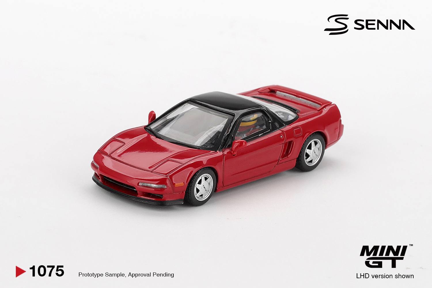 Honda NS-X Prototype Midship Sports - Ayrton Senna w/ Figure - 1989