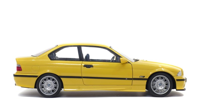 BMW E36 COUPE M3 - JAUNE DAKAR - 1994