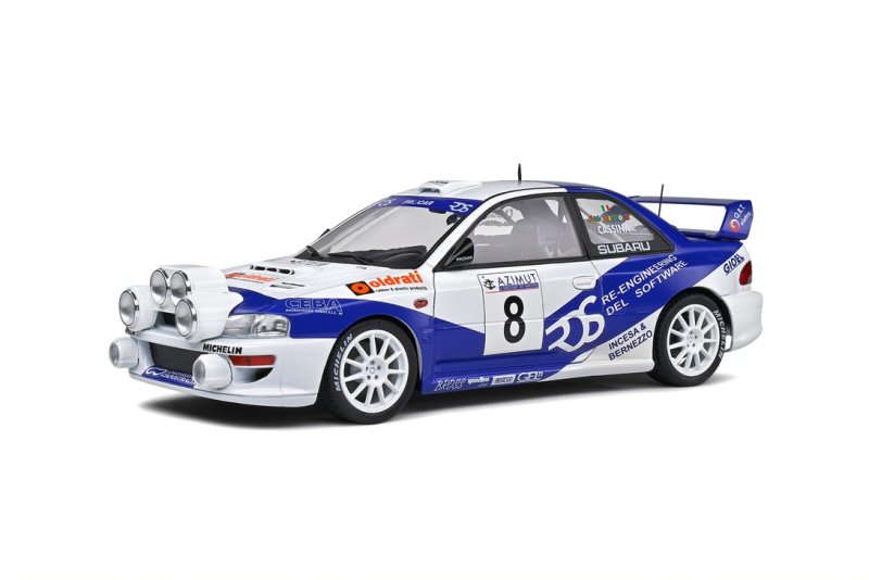 SUBARU IMPREZA S5 WRC99 WHITE RALLY AZIMUT DI MONZA 2000