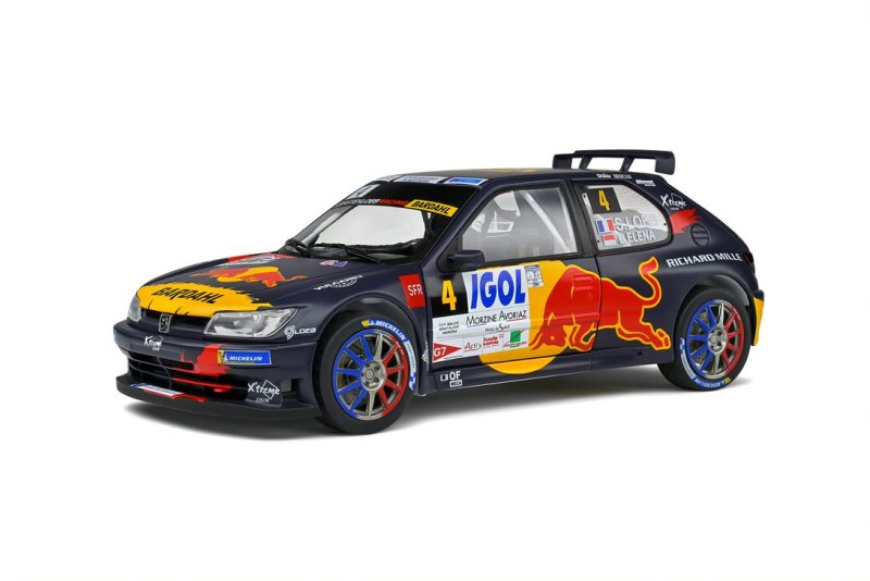 PEUGEOT 306 MAXI BLACK RALLYE DU MONT BLANC S. Loeb / D. Elena 1 2021