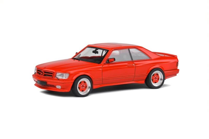 Mercedes-Benz 560 SEC AMG Wide Body Signal Red 1990