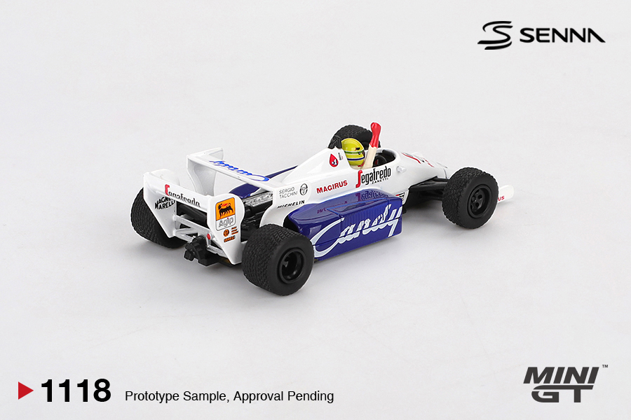 Toleman TG184 #19 Ayrton Senna - Monaco Grand Prix 2nd Place - 1984