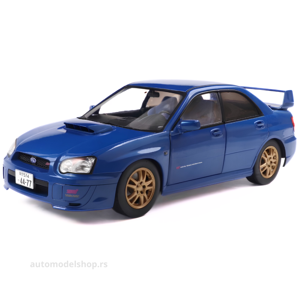 Subaru IMPREZA WRX STI Sonic Blue ,  2003
