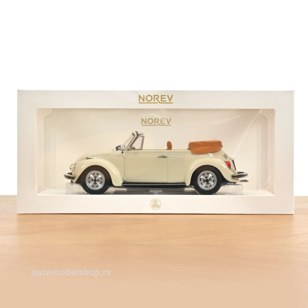 VW 1303 Cabriolet - Light Ivory - 1972