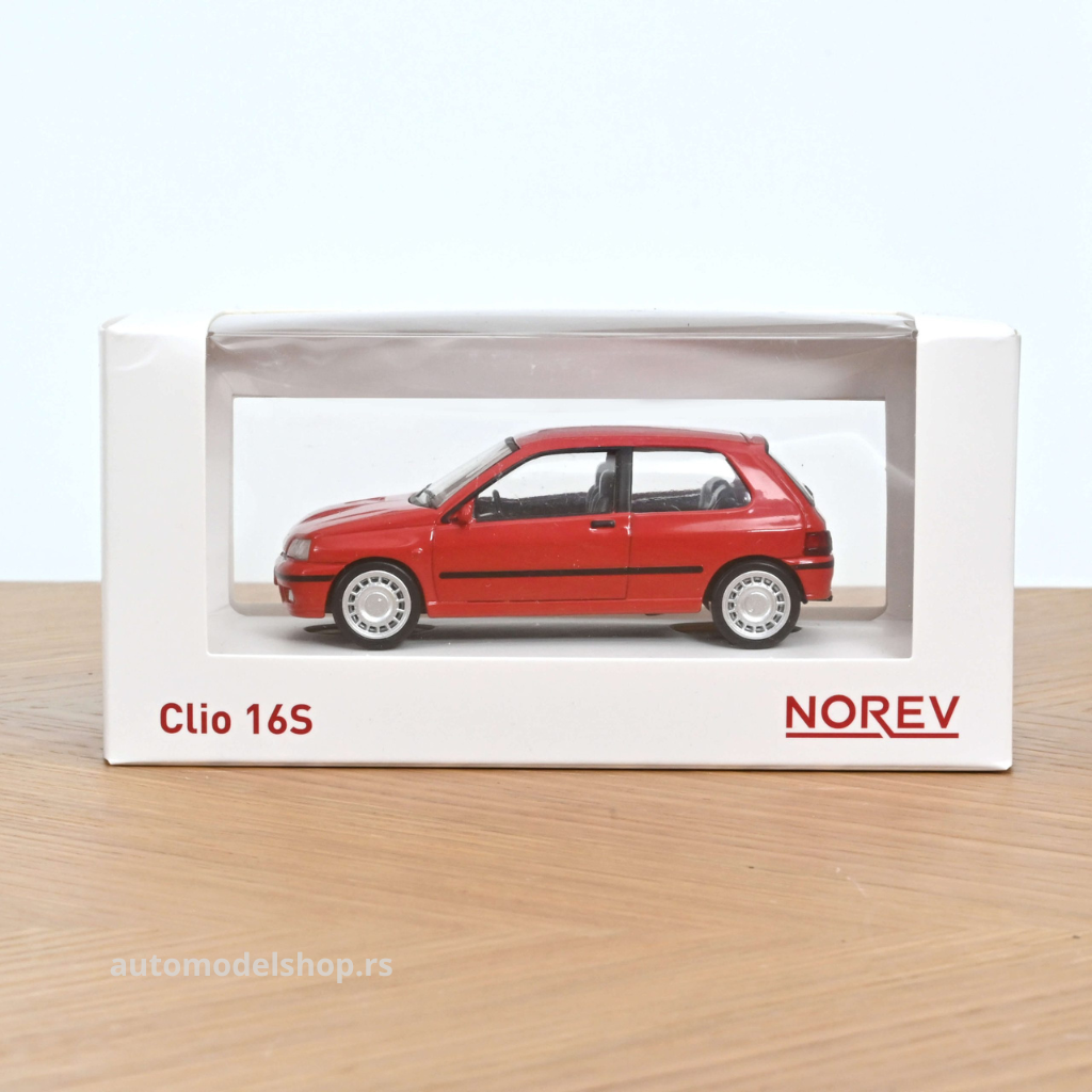 Renault Clio 16S - Red - 1991