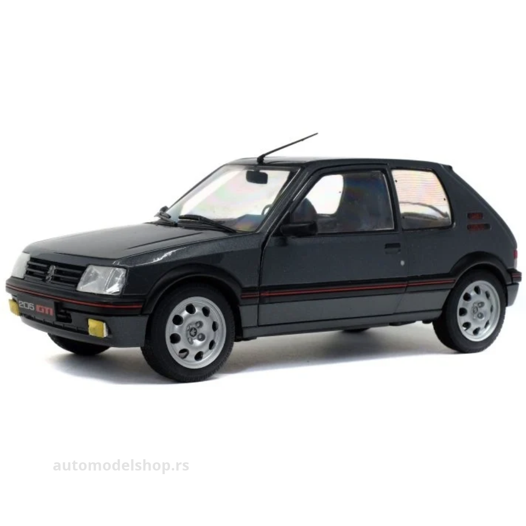 Peugeot 205 Mk.2 GTI 1.9L Gris Magnum 1990