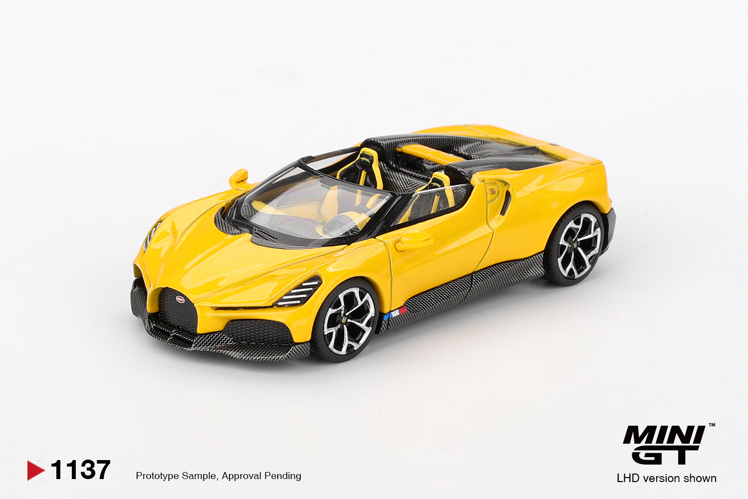 Bugatti W16 - Mistral Yellow - 2023