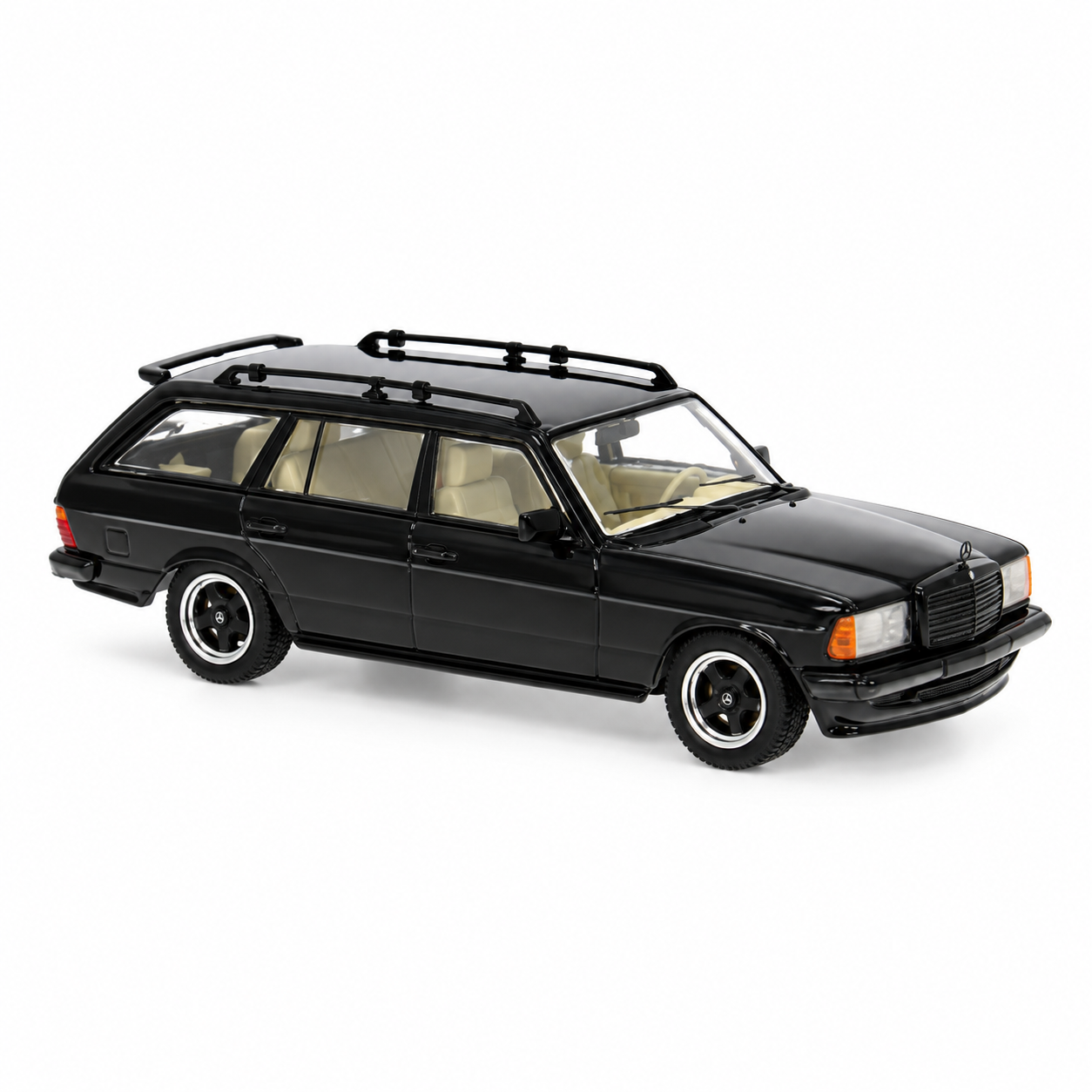 Mercedes 500 TE V8 AMG W123  (S123) - Black - 1979
