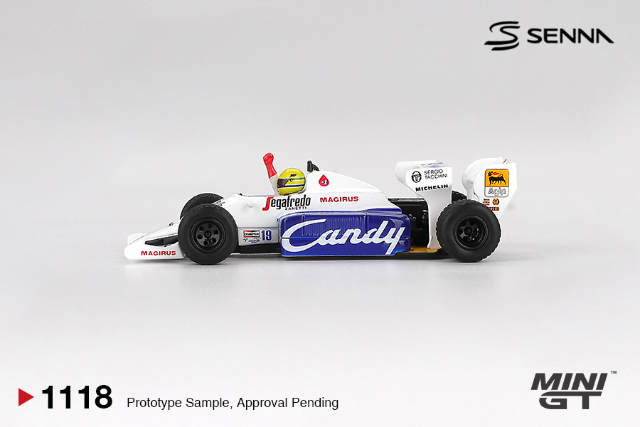 Toleman TG184 #19 Ayrton Senna - Monaco Grand Prix 2nd Place - 1984