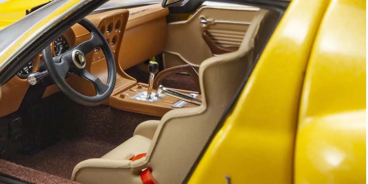 Lamborghini Miura SVR - Yellow/Black - 1970