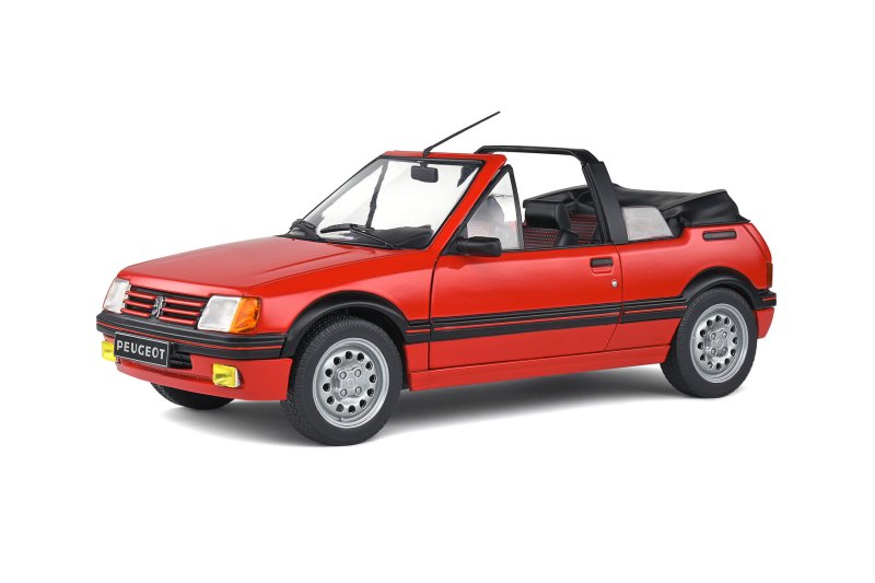 PEUGEOT 205 CTI MK1 CABRIOLET - ROUGE VALLELUNGA - 1989