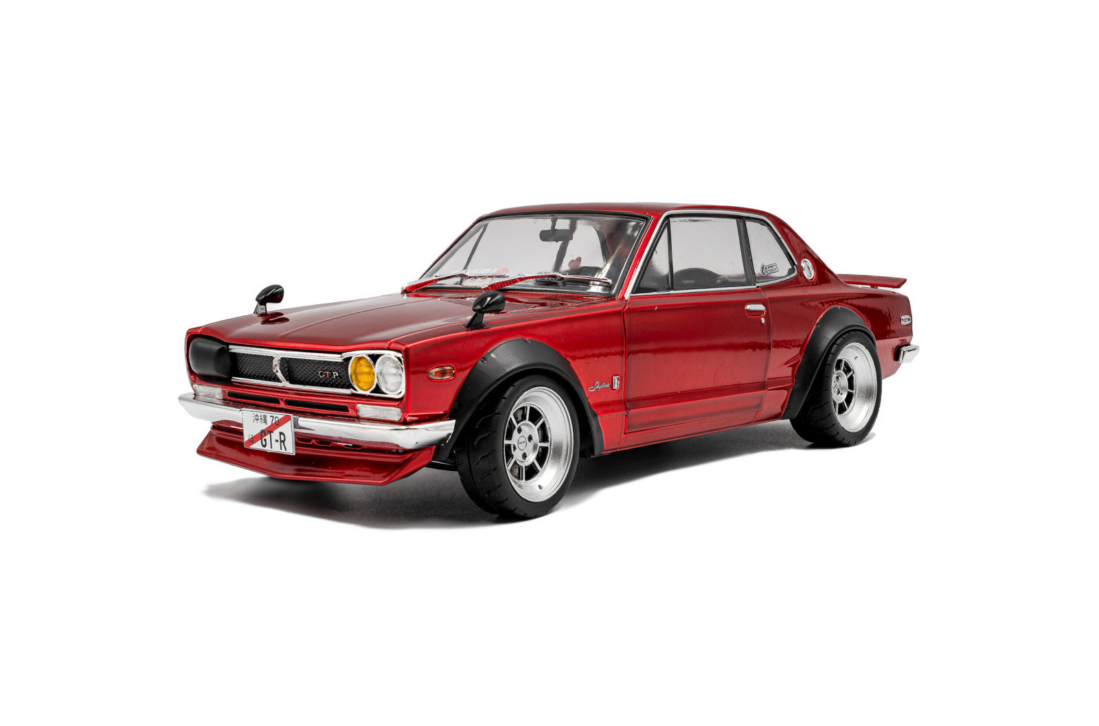 Nissan Skyline (C10) Hakosuka SOLIDO WORKS – Red Metallic – 1970	 