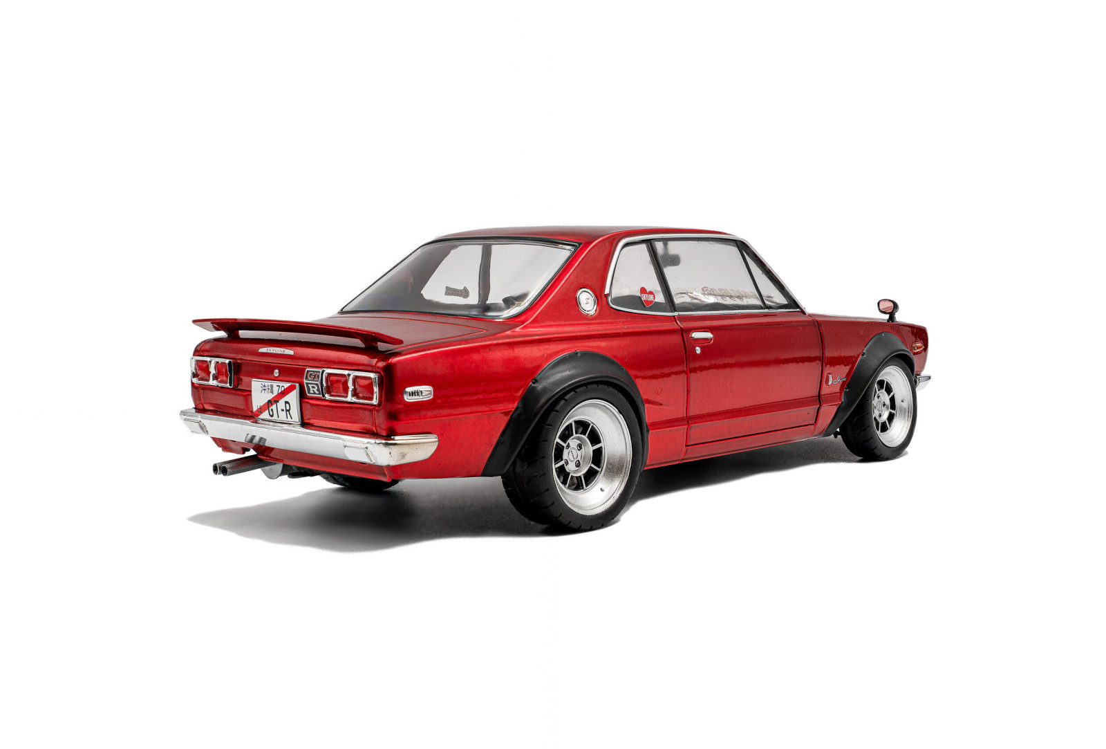 Nissan Skyline (C10) Hakosuka SOLIDO WORKS – Red Metallic – 1970	 
