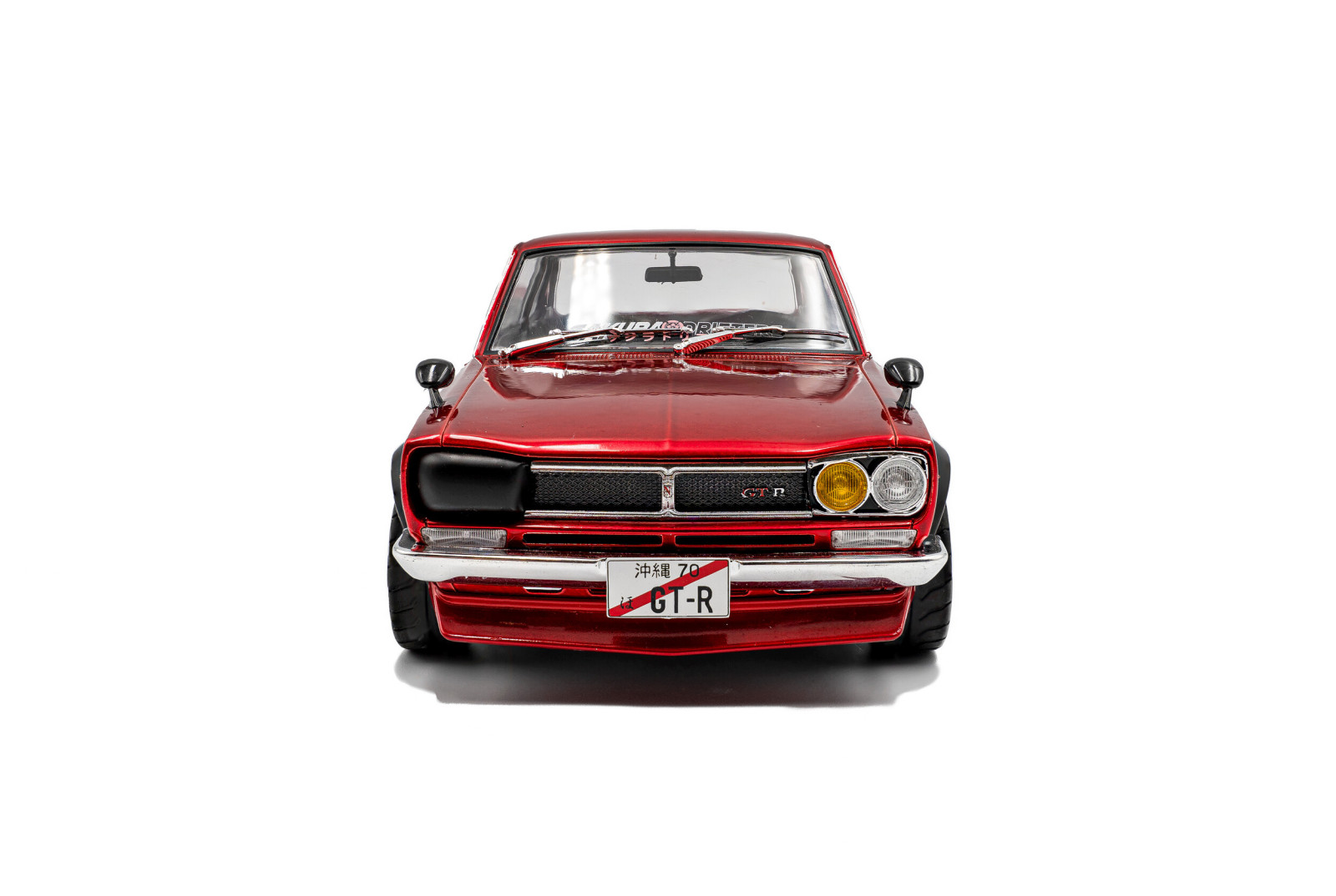 Nissan Skyline (C10) Hakosuka SOLIDO WORKS – Red Metallic – 1970	 