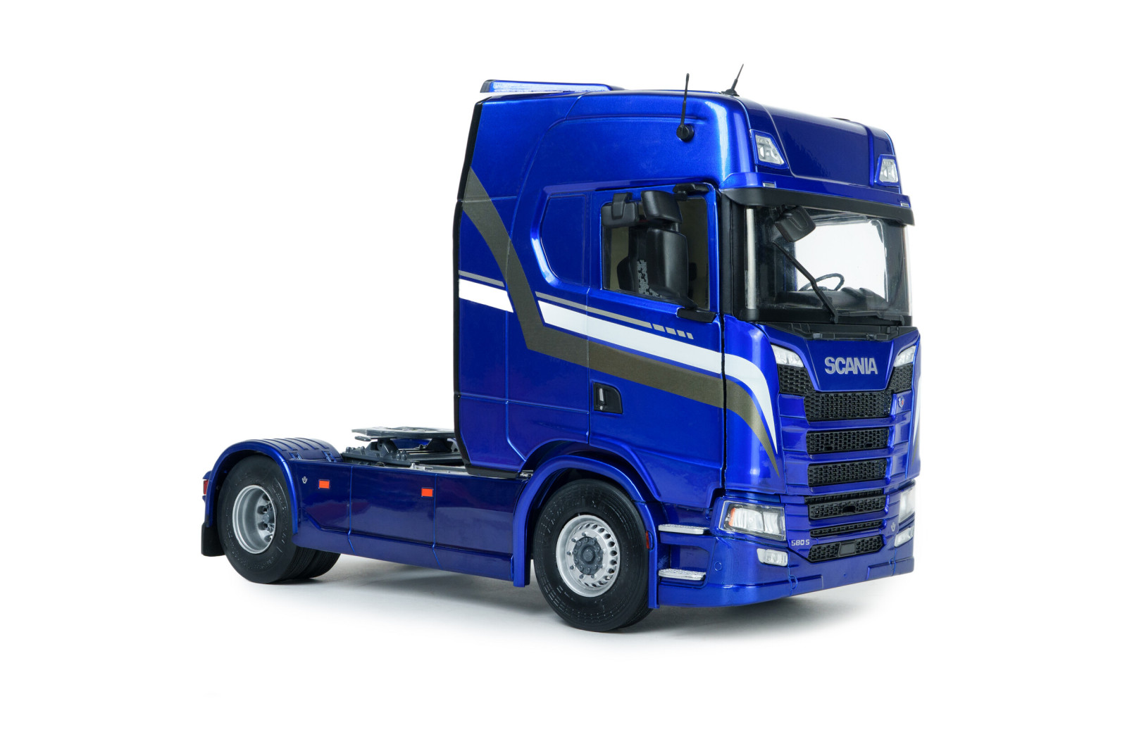 Scania 580S HighLine – Metallic Blue – 2023
