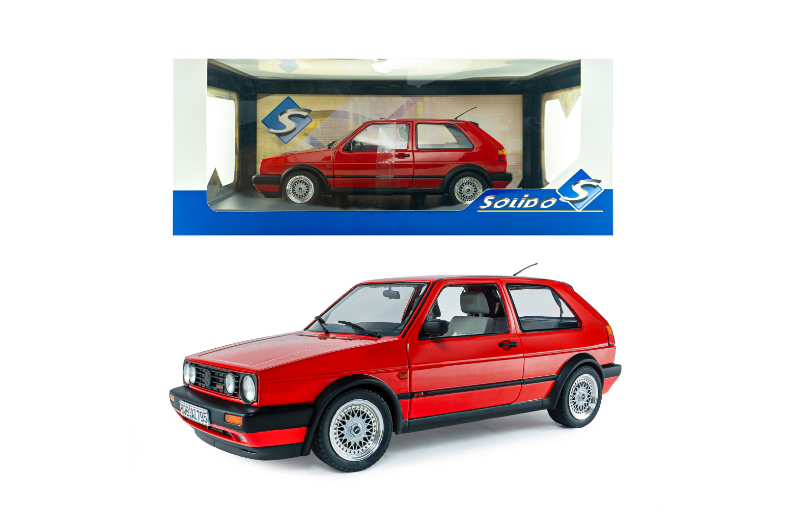 Volkswagen Golf 2 GTI G60 - Mars Red - 1989
